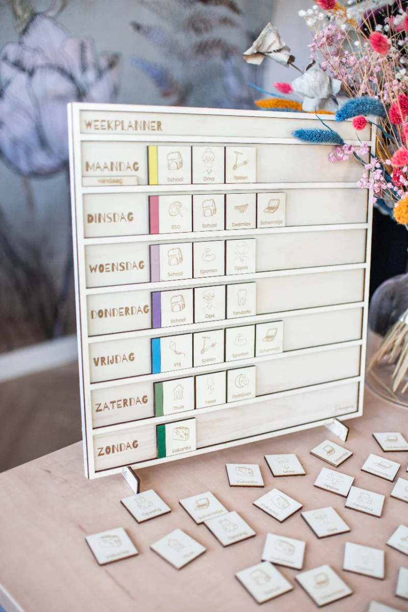 Weekplanner met 46 pictogrammen | Studio Poespas - Image 4